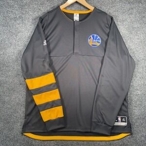 Official Adidas Golden State Warriors Basketball L/S Shooting Shirt 2016-17 XL